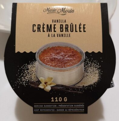Crème brûlée à la vanille