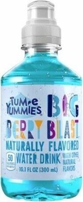 Big berry blast naturally flavored water drink
