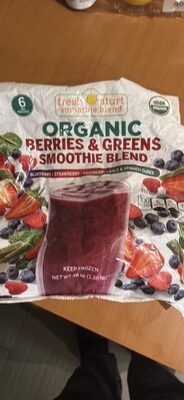 ORGANIC BERRIES & GREENS SMOOTHIE BLEND