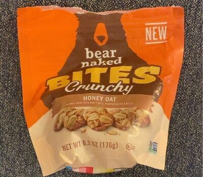 Honey Oat Crunchy Granola Bites front packaging