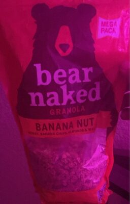 Banana Nut Granola front packaging