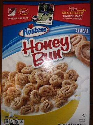 Honey bun cereal, honey bun