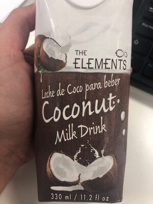 Leche de coco para beber