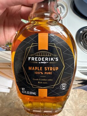 FREDERIK'S MAPLE SYRUP 100% PURE