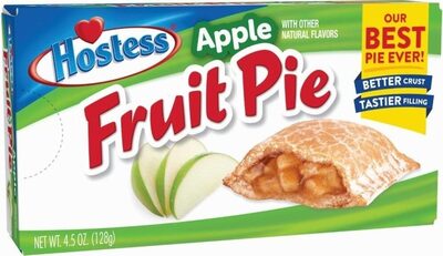 Apple fruit pie front packaging