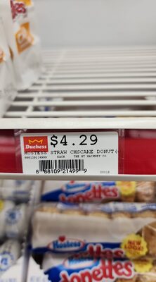 Strawberry cheesecake donut bag