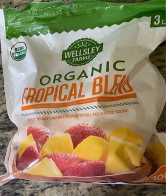 Organic tropical fruit Blend