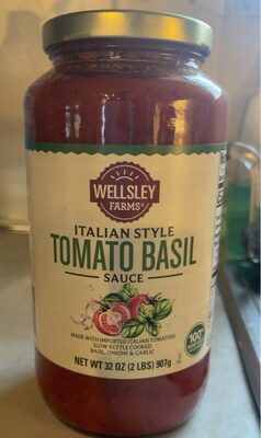 Italian style tomato basil sauce