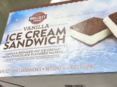Vanilla Ice Cream Sandwich