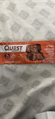 crispy chocolate caramel pecan flavor