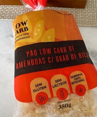 Pao low carb de amendoas c grao de bici