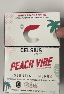 Peach Vibe Sparkling White Peach Edition