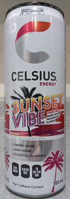 Sunset Vibe Energy Drink