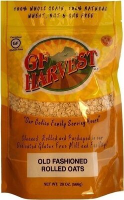 Organic gluten free rolled oats