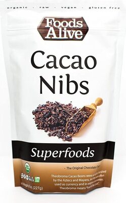 Organic raw balinese cocao nibs