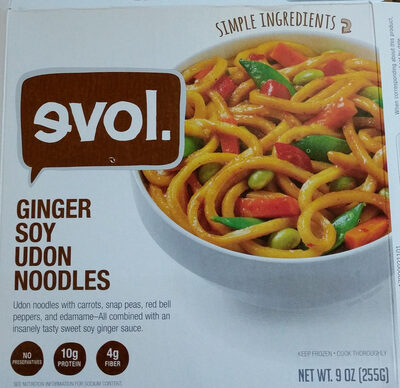 Ginger Soy Udon Noodles