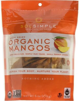 Organic Dried Mango