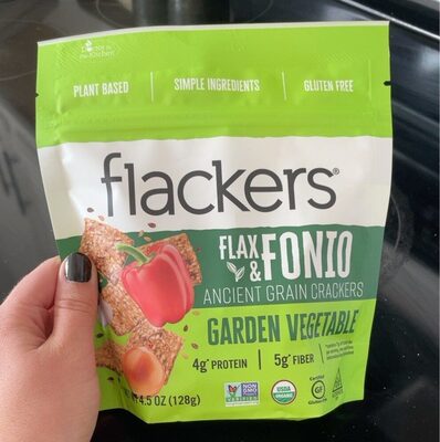 Flackers Flax & Fonio - Garden Vegetable