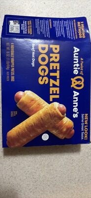 Pretzel Dogs Beef Hot Dogs