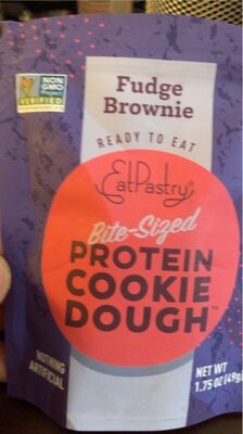 Bite-Sized Fudge Brownie Protein Cookie Dough