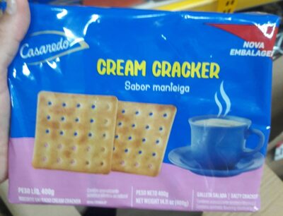 Cream Cracker Sabor manteiga