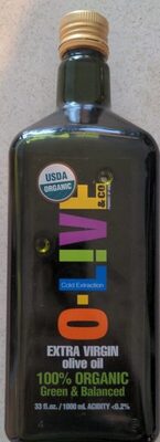 Olive oil front packaging