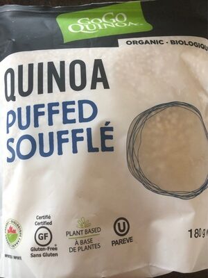 Quinoa puffed