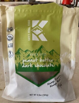 Peanut Butter Dark Chocolate Snack Bites