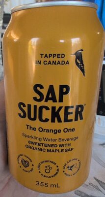 Sparkling Water Sweetened with Organic Maple Sap - The Orange One