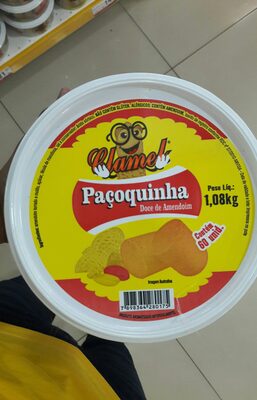 Paçoquinha doce amendoin 1,08kg