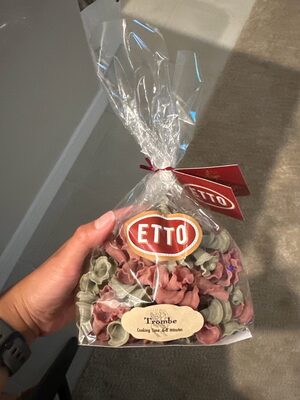 Trombe Pasta (Tomato, Spinach And Beet)