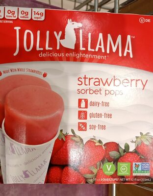 Sorbet Pops! Strawberry