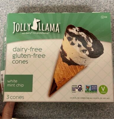 Gluten Free White Mint Cone