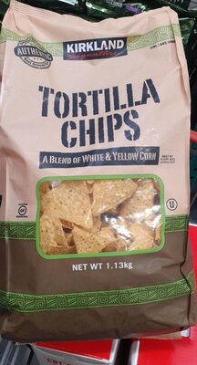 Tortilla chips front packaging
