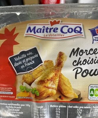 Morceaux choisis de poulet