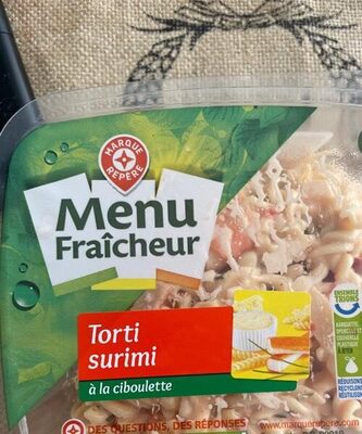 Torti surimi front packaging