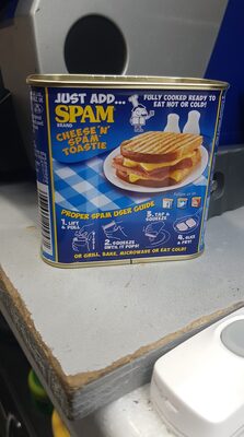Cheese spam toastie