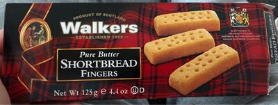 Shortbread Fingers front packaging