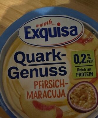 Quarkgenuss - Pfirsich-Maracuja