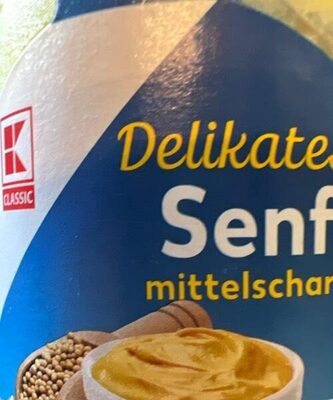 Senf mittelscharf front packaging