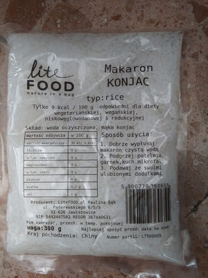 konjac noodle