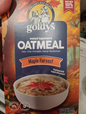 Oatmeal Maple Harvest