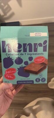 Fruits des champs front packaging