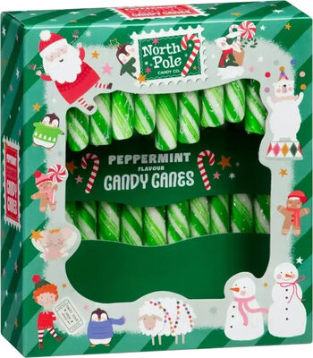 Peppermint Festive Candy Canes front packaging