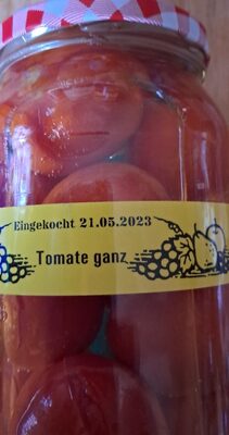 Tomate ganz front packaging