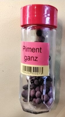 Piment ganz