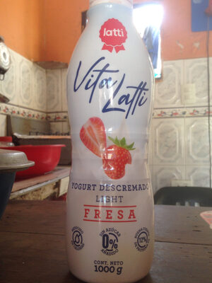 Vita Latti Yogur Descremado Light Fresa
