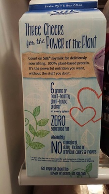 Light Vanilla Soy Milk front packaging