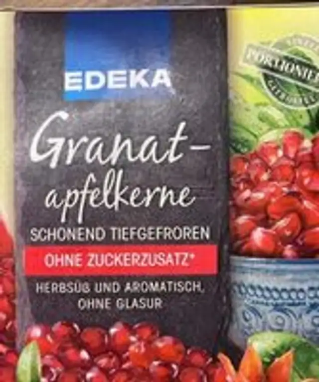 Granatapfelkerne schonend tiefgefroren