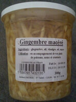 Gingembre macéré